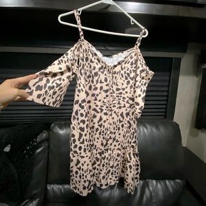 C.o.z.y animal print dress size small